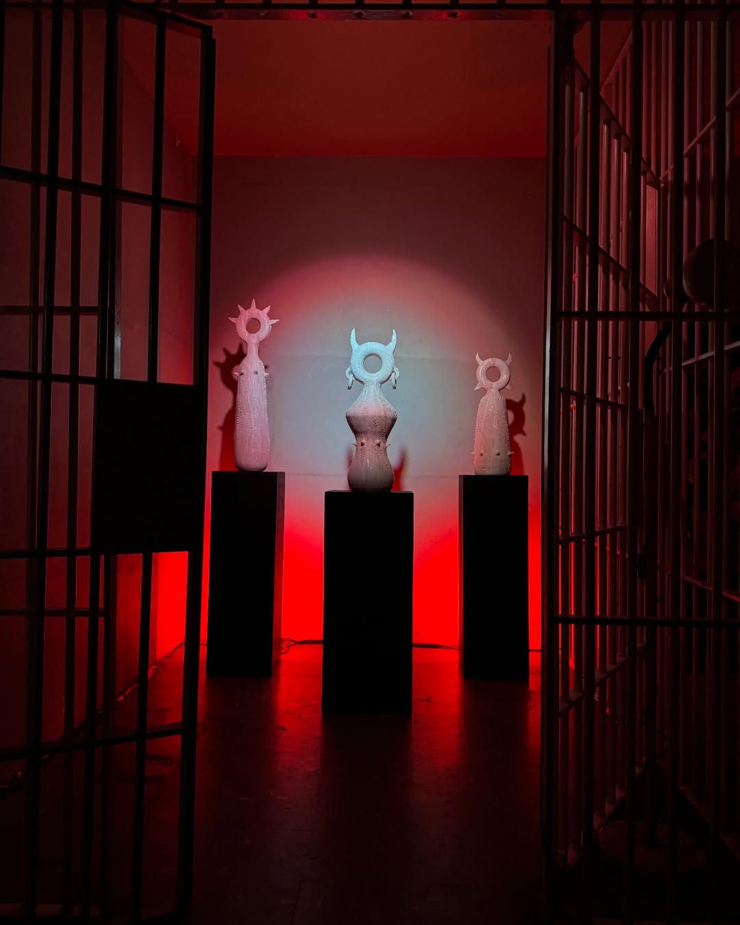 Be Right Back — series of three ceramic works
