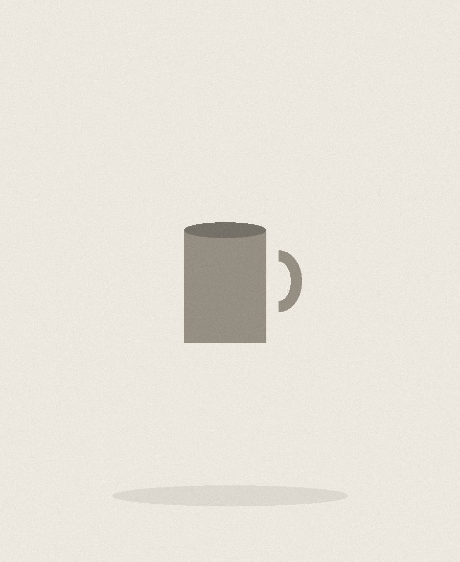 Cup 007 — small cup with handle