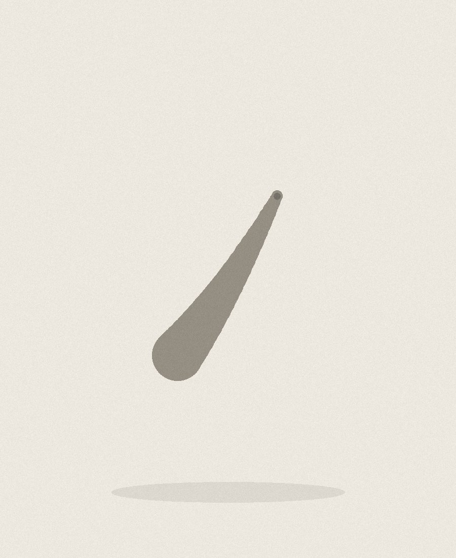 Horn 002 — curving sculptural form (sold)